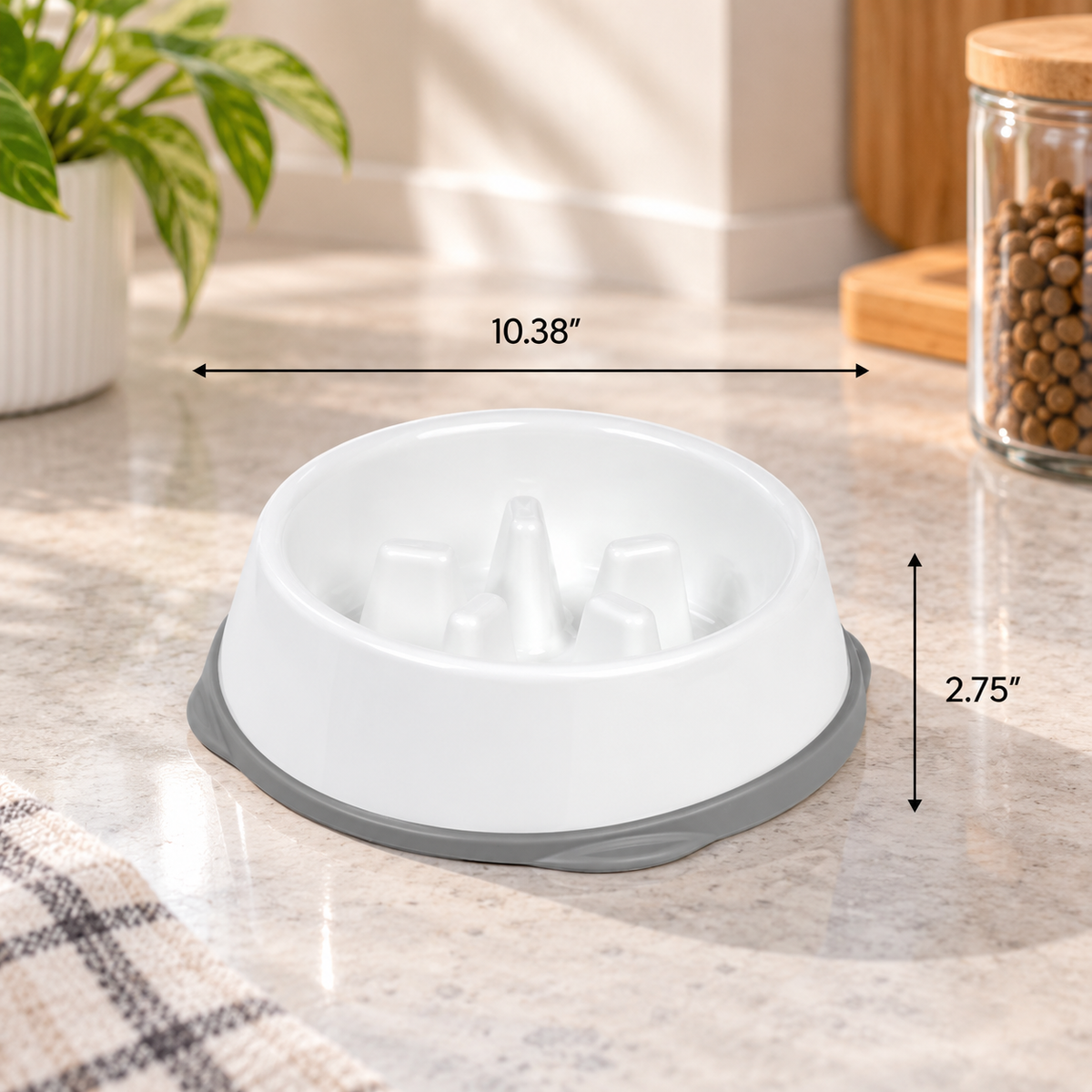 Interactive Slow Feeder Dog Bowl