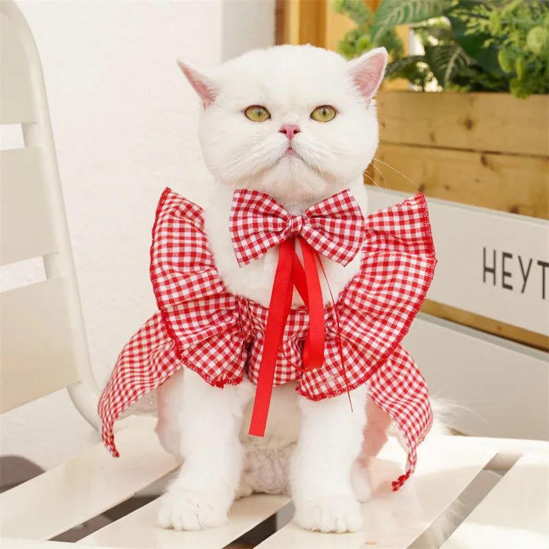 Flying Sleeve Pet Dress